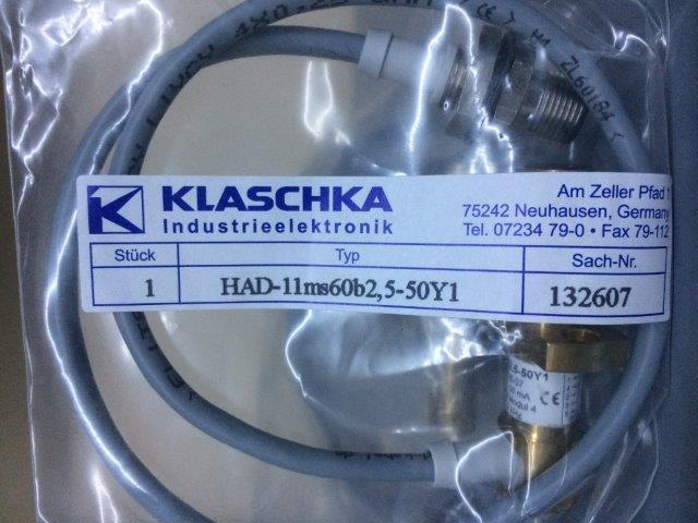 Klaschka -HAD-11MS60B 2.5 -50Y1 13.26.07 132607