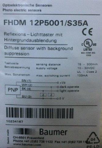 Baumer Group-FHDM 12P5001/S35A