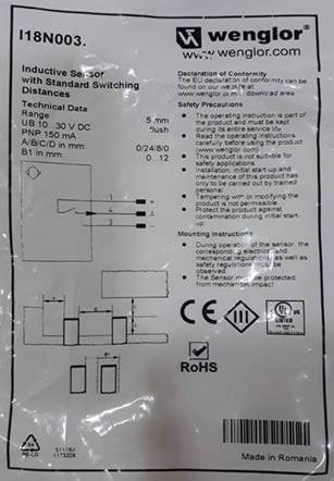 Wenglor-IW050 13BM65VB3/118NO