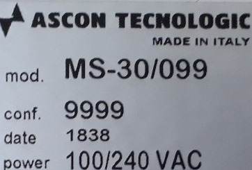 Ascon Tecnologic-MS30/ABA 099