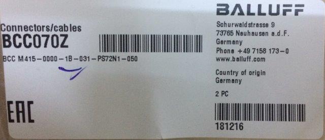 Balluff-BCC M415-0000-1B-031-PS72N1-050-BCC070Z