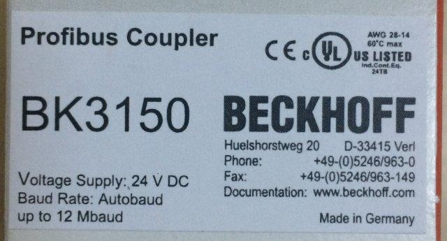 Beckhoff -BK3150 BECKHOFF