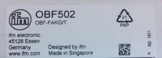 IFM-OBF-FAKG/T OBF502