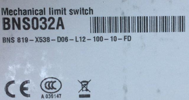 Balluff-BNS 819-X538-D06 BNS 032A