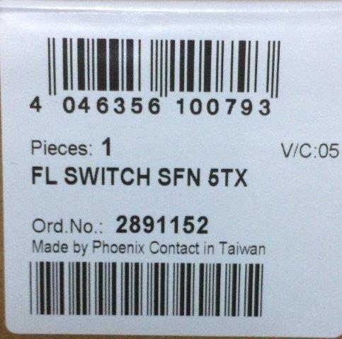 Phoenix -FL SWITCH SFN 5TX