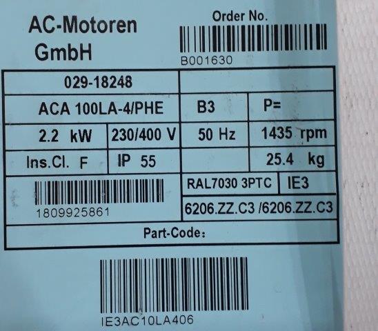 AC-MOTOREN-ACA 100 LA 4/PHE