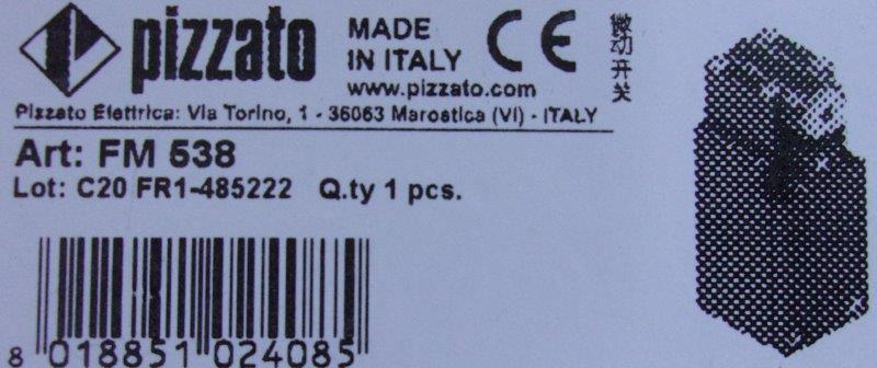 Pizzato-PİZZATO FM 538