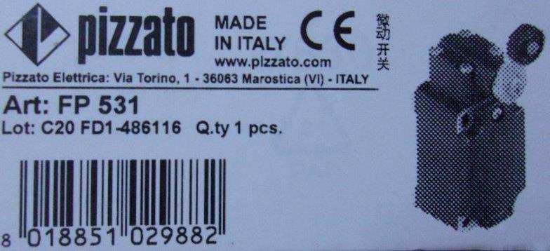Pizzato-PİZZATO FP 531