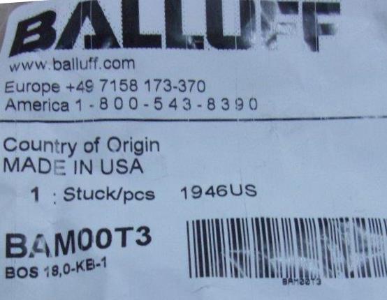 Balluff-BALLUFF BAM 00T3