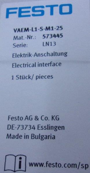 Festo-VAEM-L1-S-M1-25