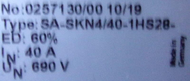 VAHLE-SA-SKN4/40-40-1MS28