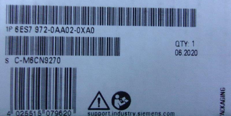 Siemens-6 ES 972-0AA02-0XA0