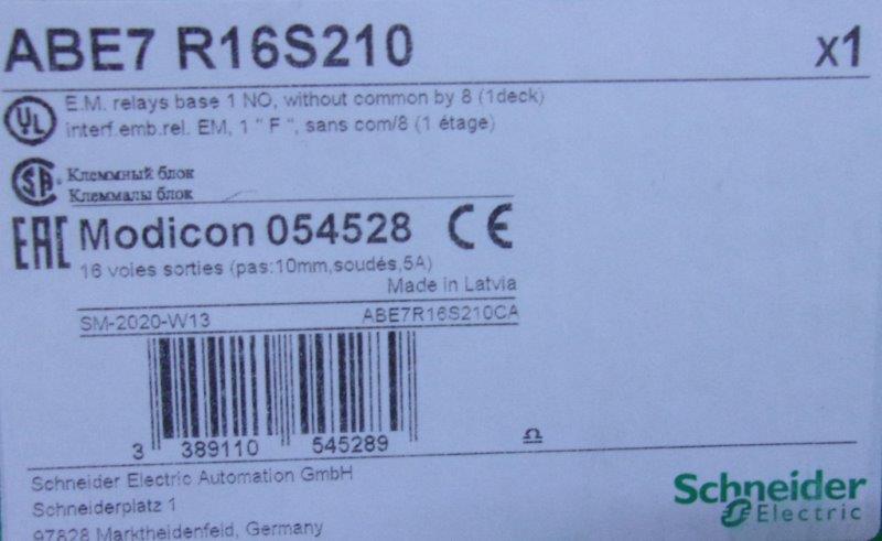 Schneider-AB E7 R16S210