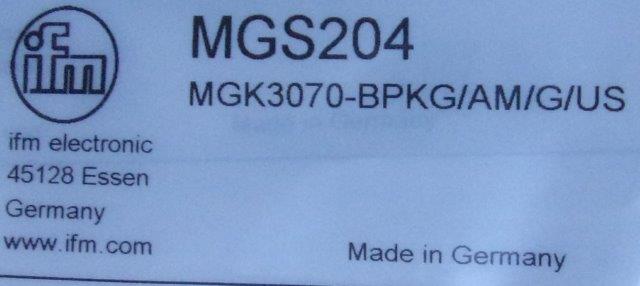 IFM-MGK 3070-BPKG/AM/G/US MGS204
