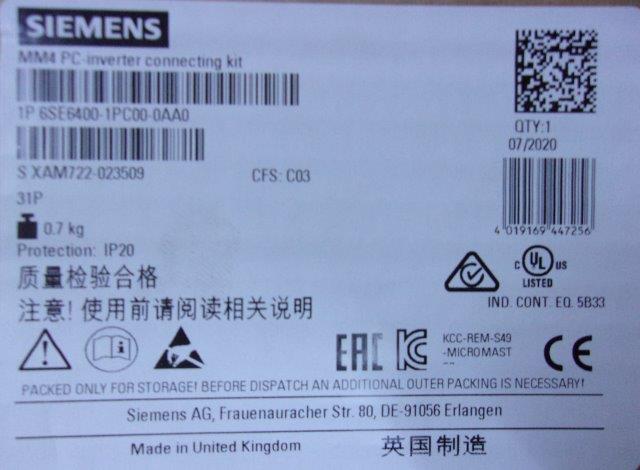 Siemens-6SE 6400-1PB00-0AA0