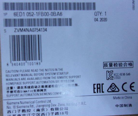 Siemens-6ED 1052-1FB00-0BA6