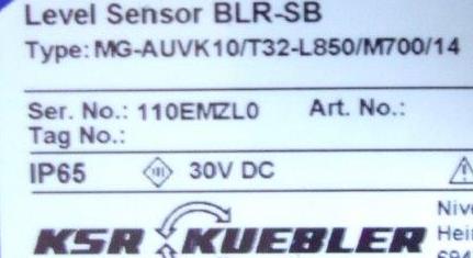Kübler -MG-AUVK10/T32-L850/M700714